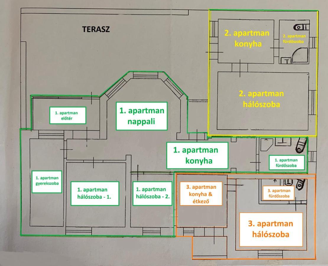 Henrietta - Violetta Apartman Hajdúszoboszló Dış mekan fotoğraf